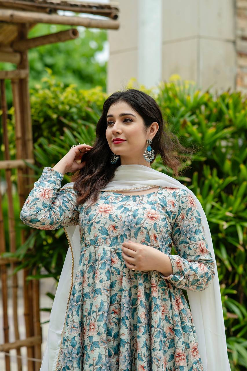 evergreen trends women kurta pant dupatta set