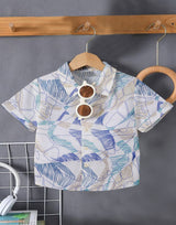 Boy's Tropical Theme Shirt