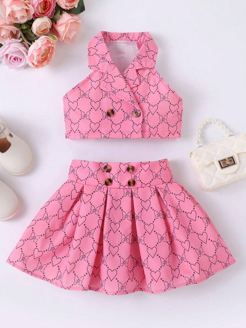 Peach Blossom Baby Frock