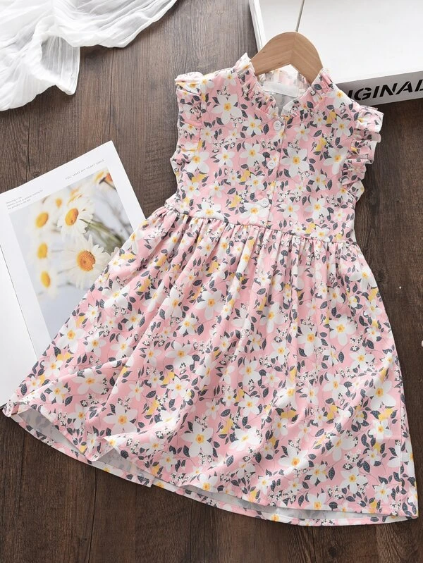 Floral Print Fit & Flare Dress