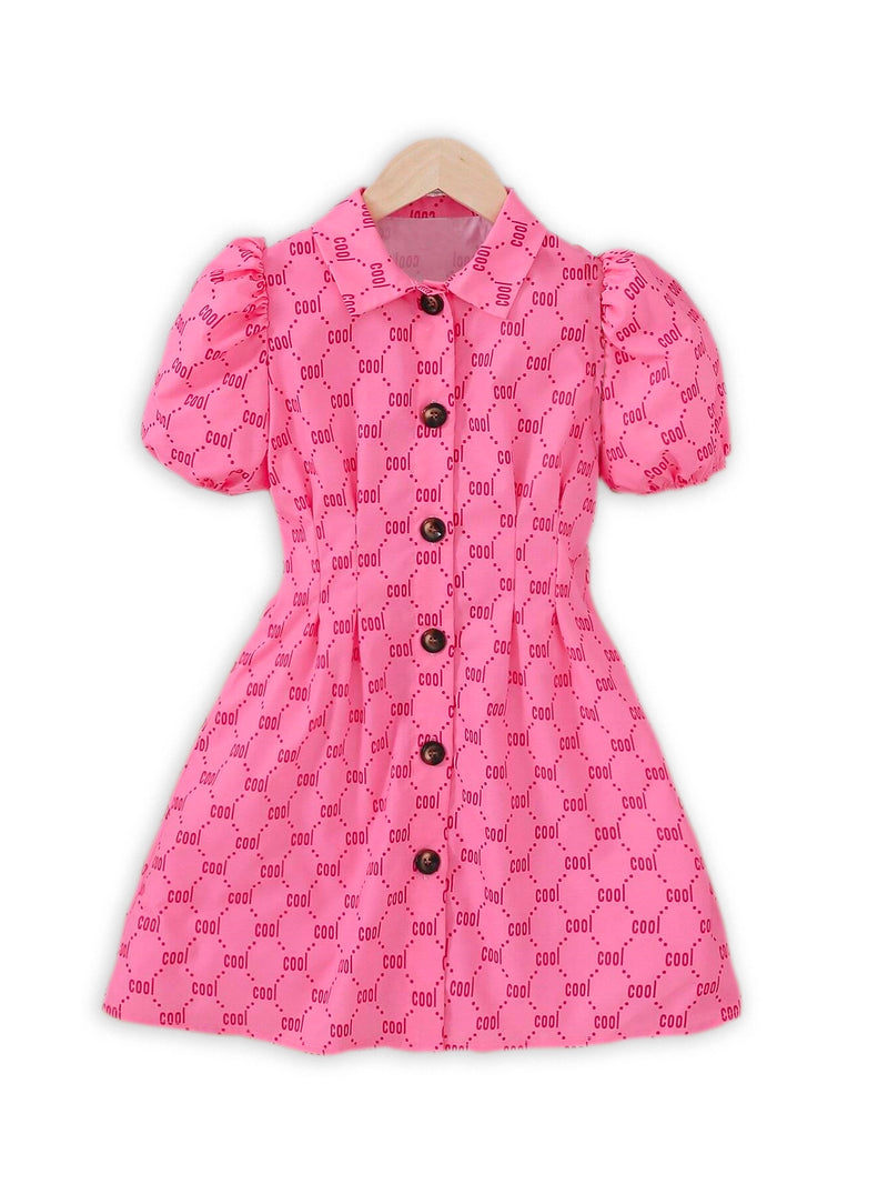 fabulous cotton blend printed frocks for girls