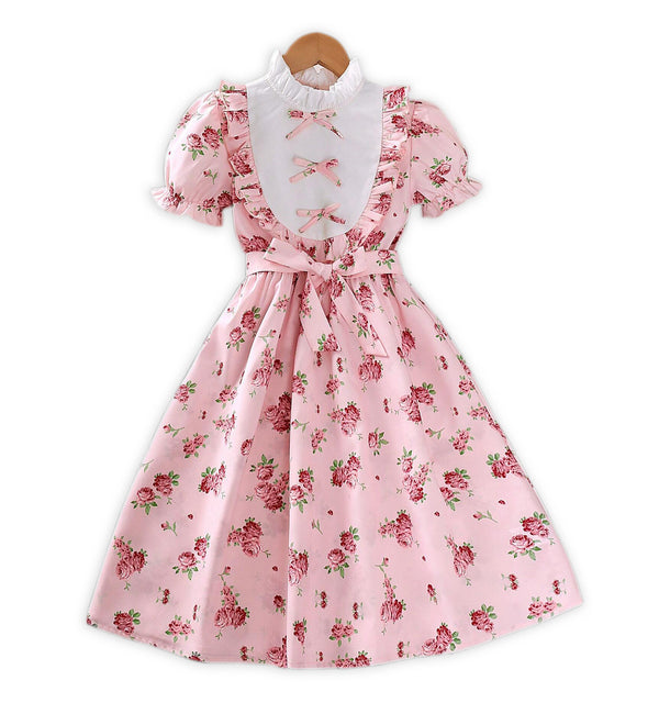 girls floral princess dress