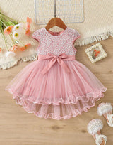 Baby Girl Pink Princess frock