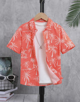 Boy's coconut tree print Shirt