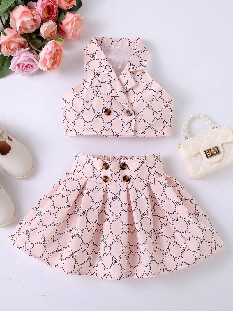 Peach Blossom Baby Frock