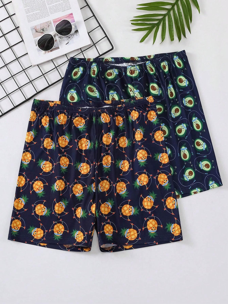 Men's cotton Fruit's Print Boxers