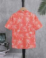 Boy's coconut tree print Shirt