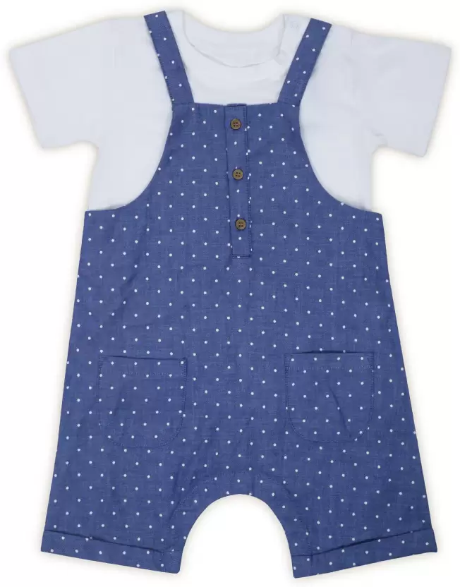 Casual Polka Print Cotton Blend