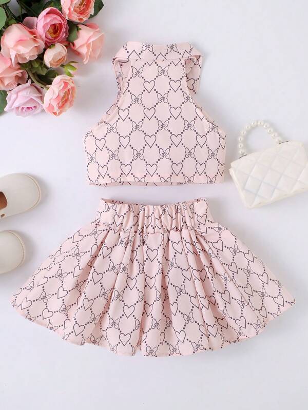 Peach Blossom Baby Frock