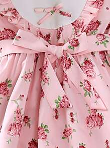 girls floral princess dress