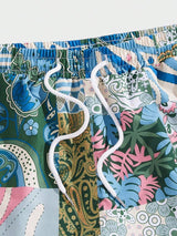 Men Paisley Print Shorts