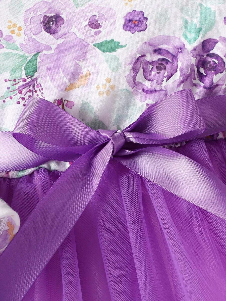 Stylish party wear girl frock