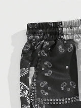 MULTI-PATCH Paisley Patterned Shorts