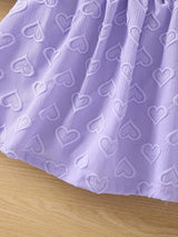 Purple Cute Tutu Skirt & Basket Floral Print