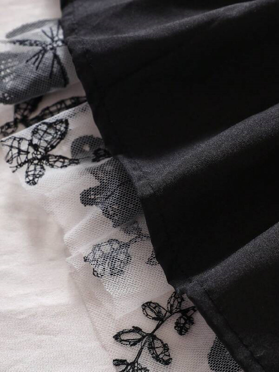 Wonderful Attractive Black Colour Baby Girl Dress