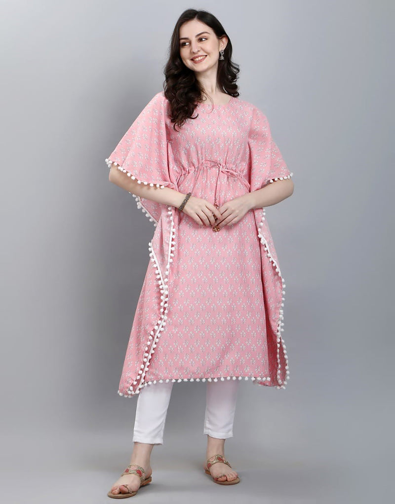 Women's Printed Rayon Kaftan